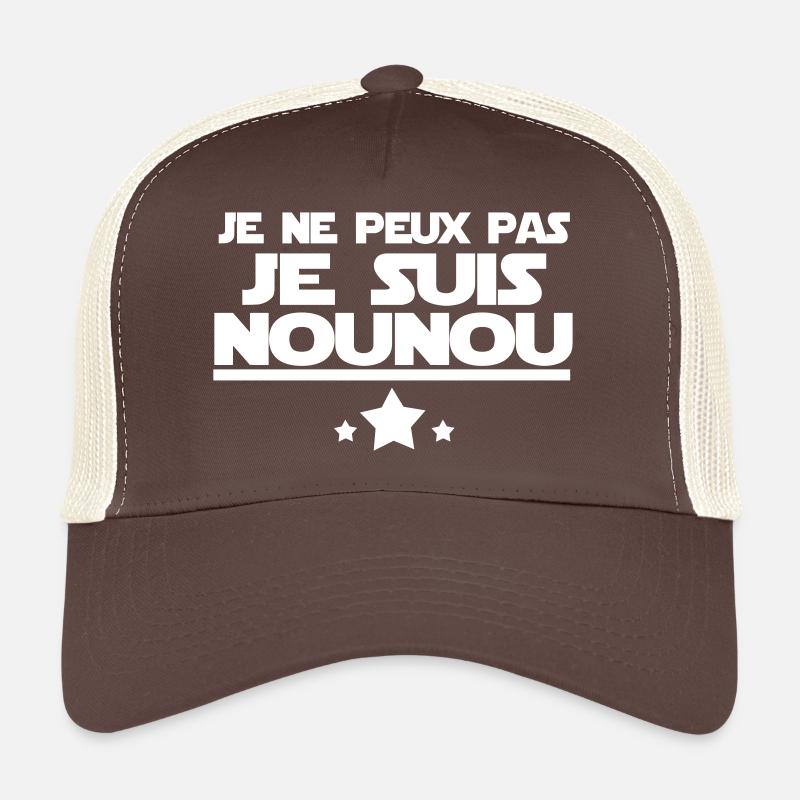 je suis nounou Casquette trucker 