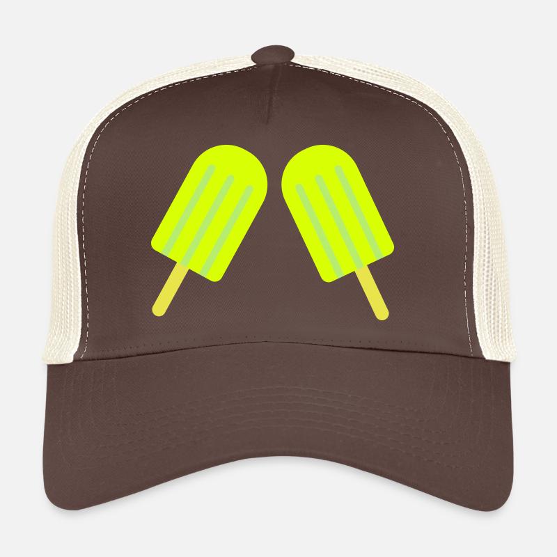 eis eiscreme 2 - Trucker Cap - Braun/Beige