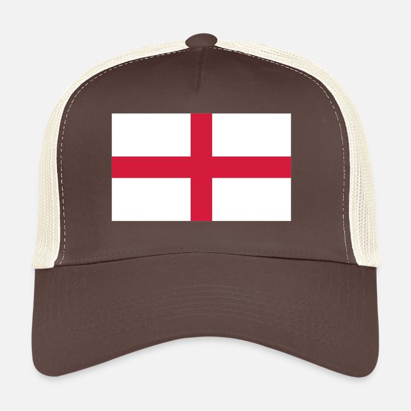 Drapeau national de l Angleterre Casquette trucker 