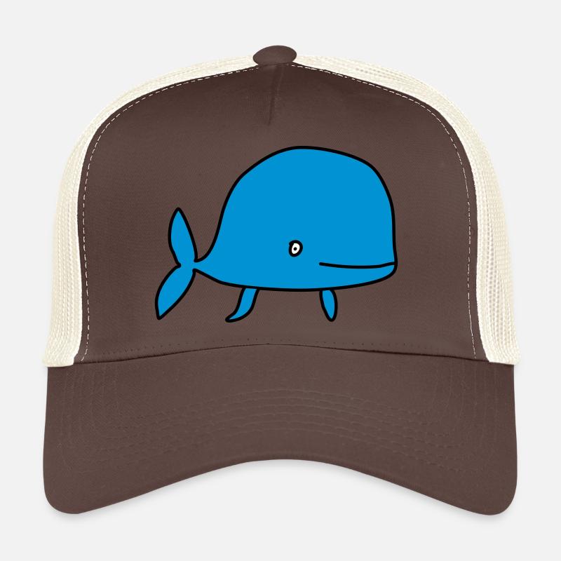 baleine poisson mer enfant ferme bébé animal Casquette trucker 