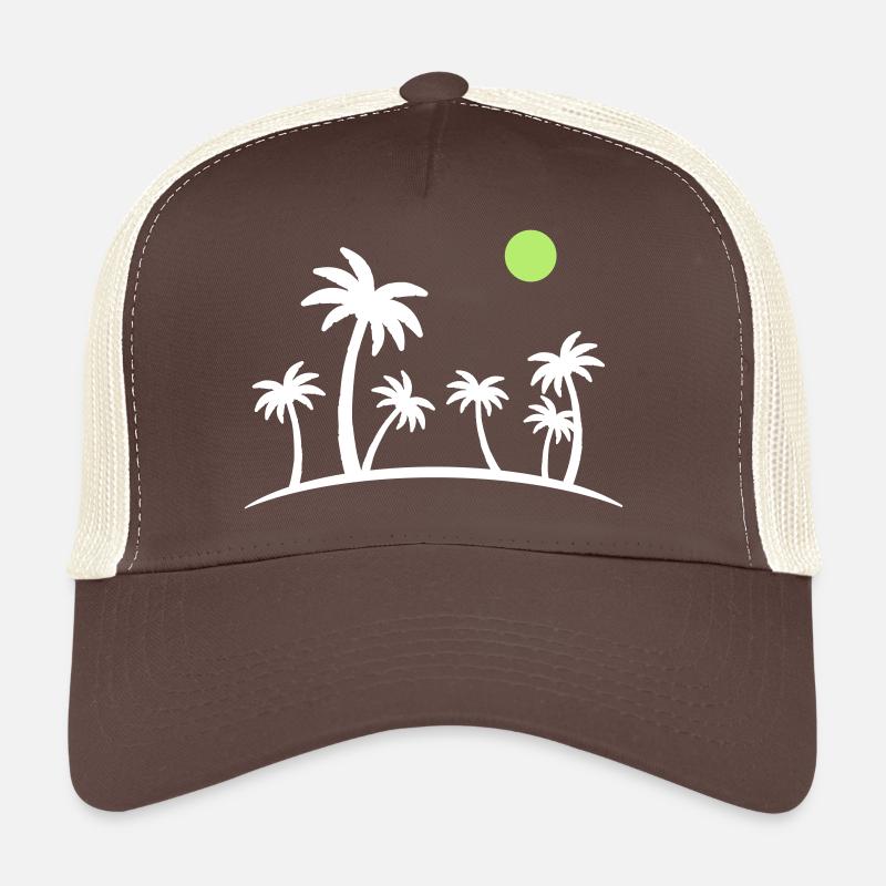 Palmiers Casquette trucker 
