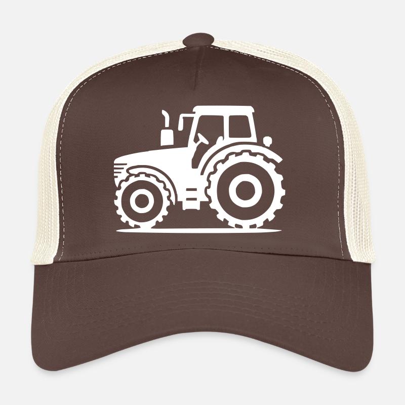 Traktor - Trucker Cap - Braun/Beige