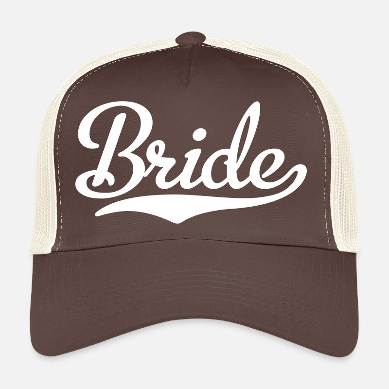 Bride - Trucker Cap - Braun/Beige