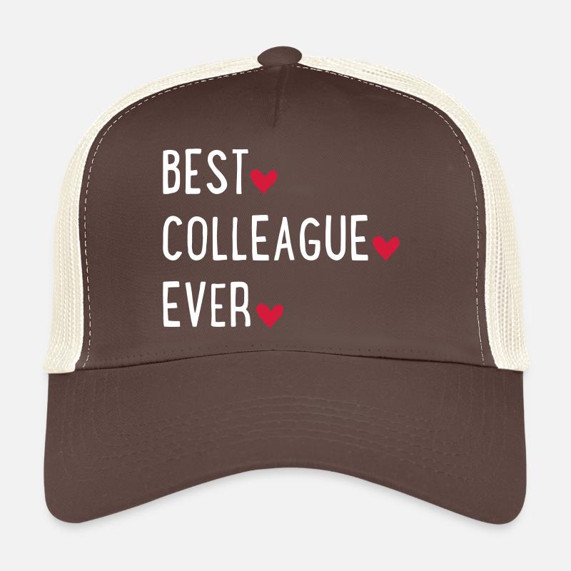 Meilleur collègue Casquette trucker 