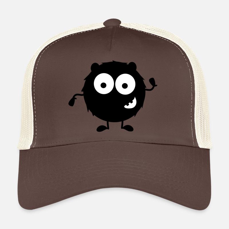 Monster - Trucker Cap - Braun/Beige