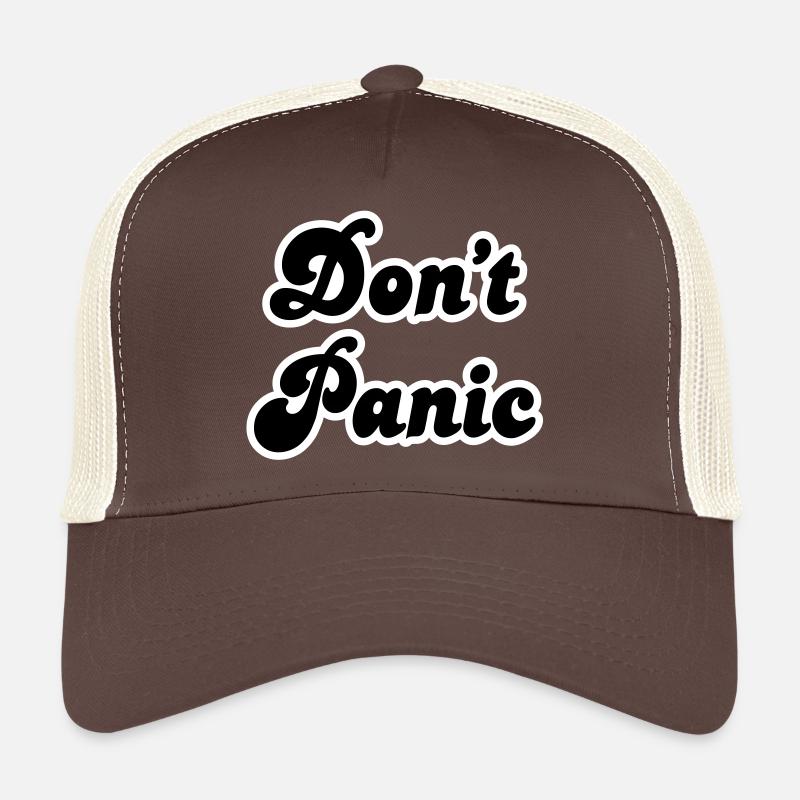Don't Panic Trucker Cap