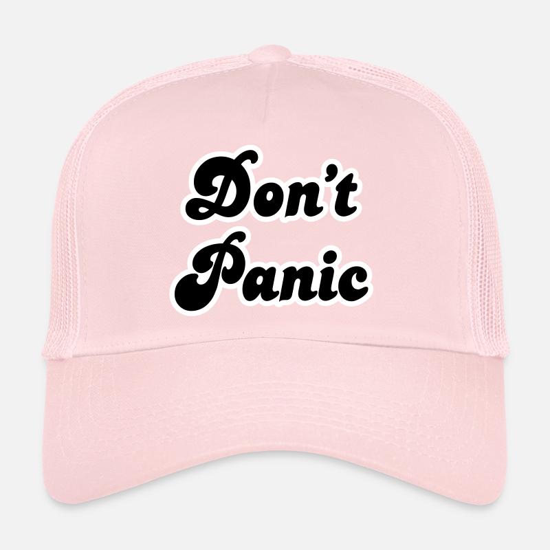 Don't Panic Trucker Cap