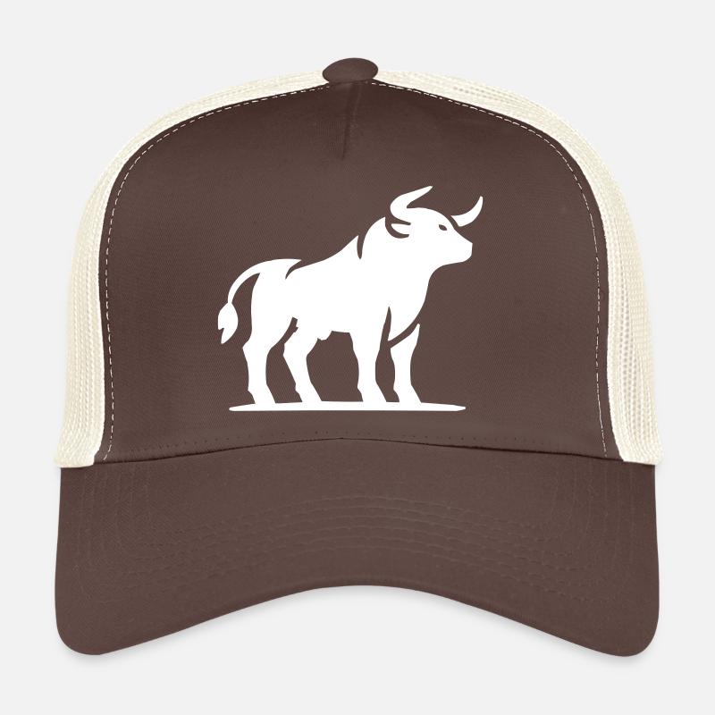Animal taureau Casquette trucker 