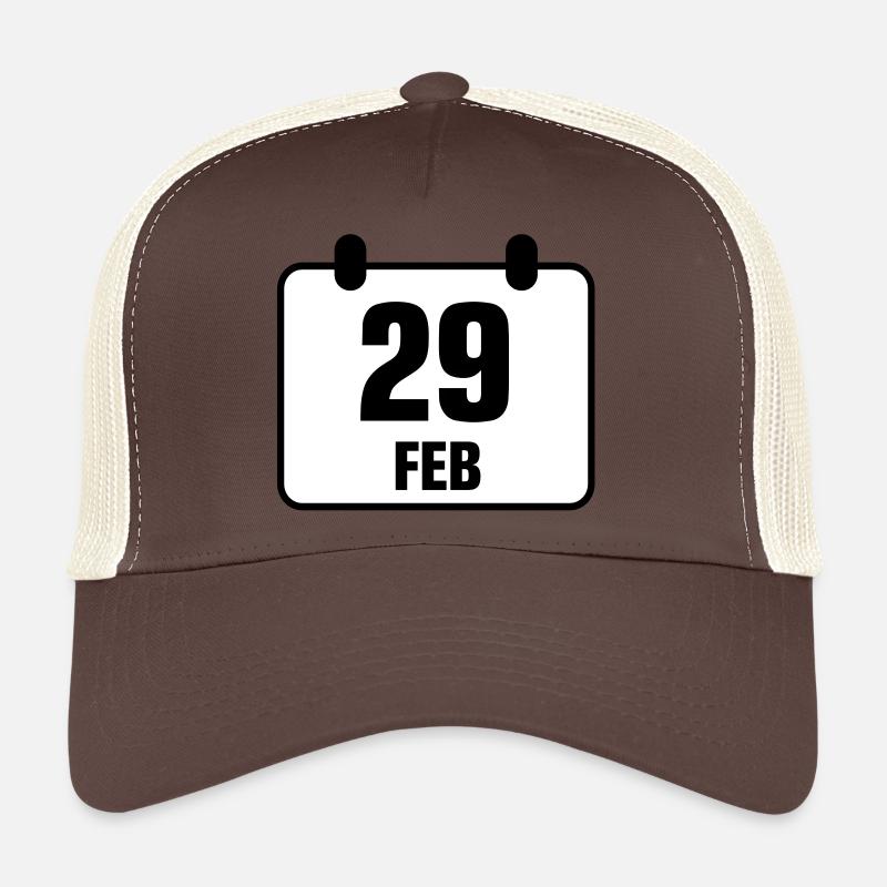 29 février Anniversaire 2c Casquette trucker 