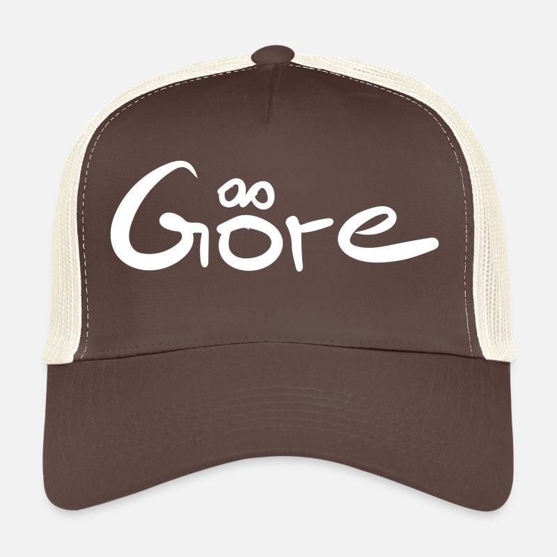 Göre - Trucker Cap - Braun/Beige