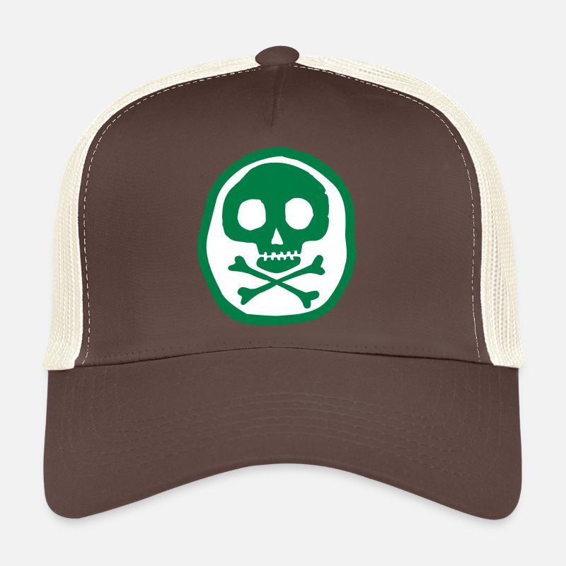 Schädel und Knochen Trucker Cap