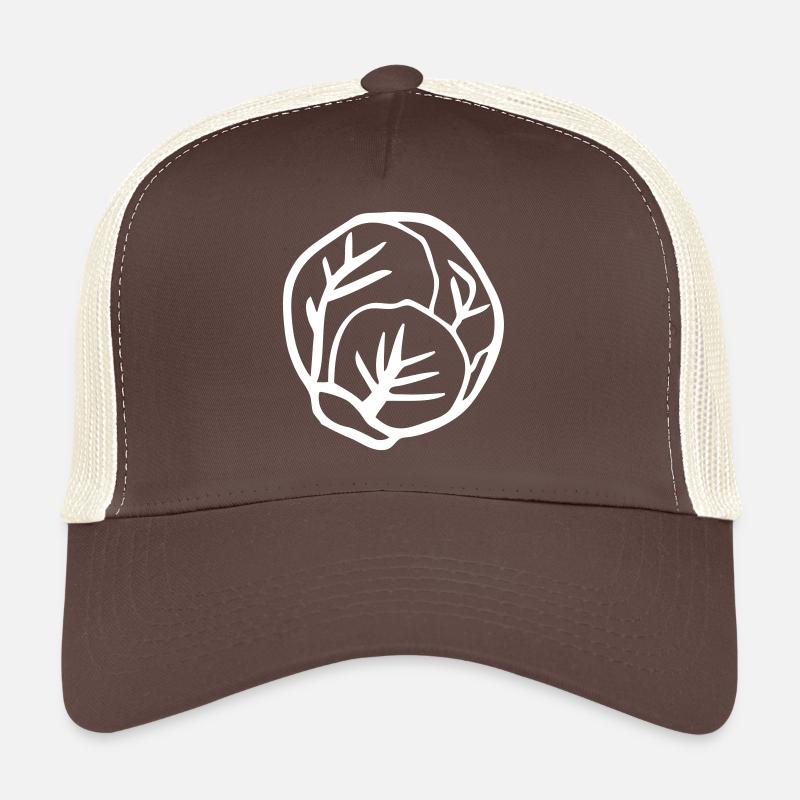rosenkohl - Trucker Cap - Braun/Beige