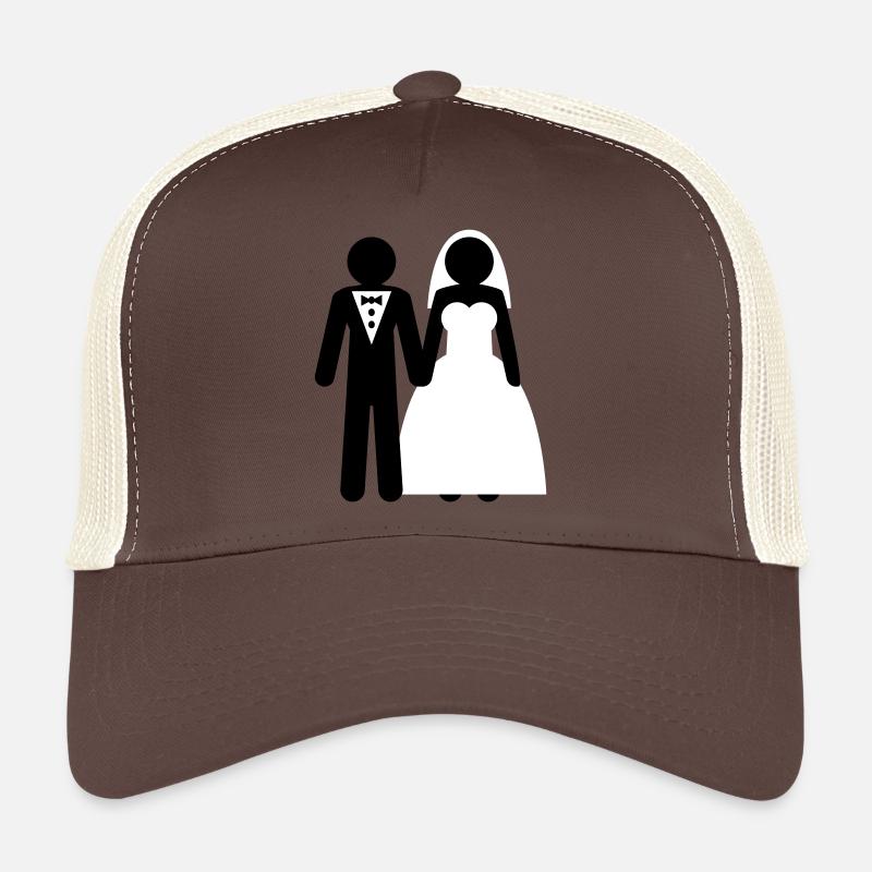 wedding_couple Casquette trucker 