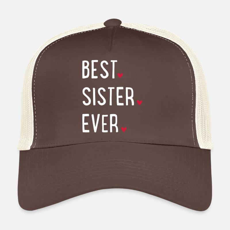 Meilleure sœur du monde Casquette trucker 