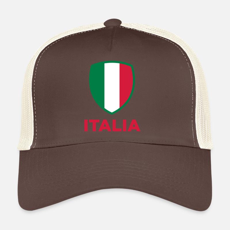 Nationalflagge von Italien Trucker Cap