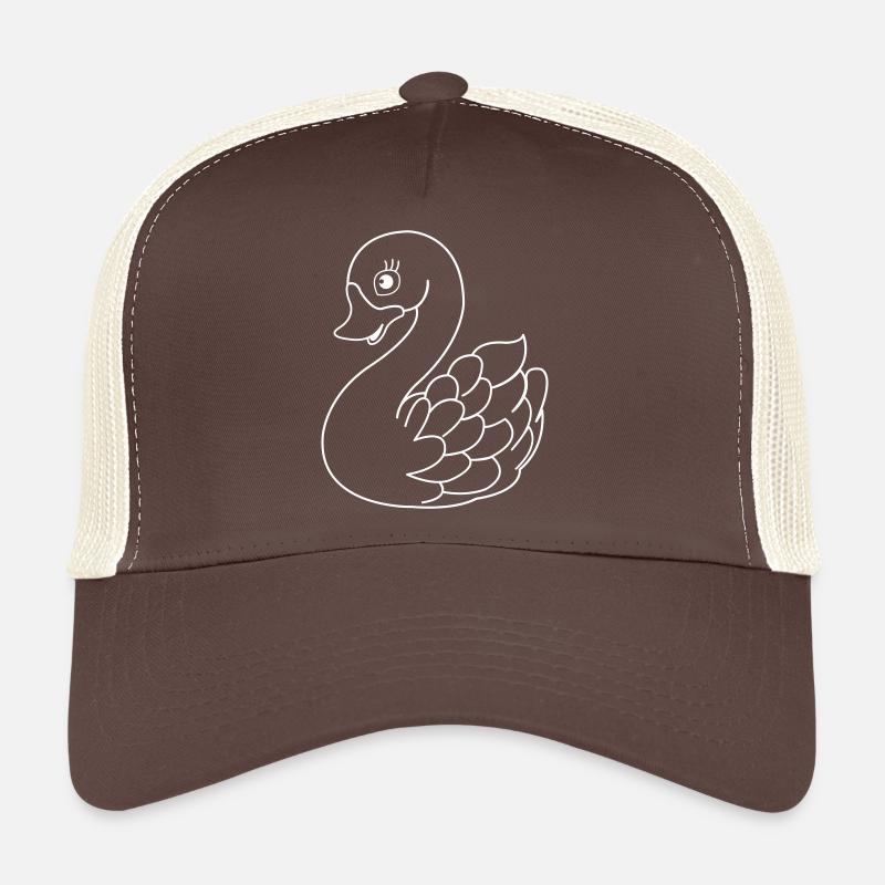 cygne Casquette trucker 