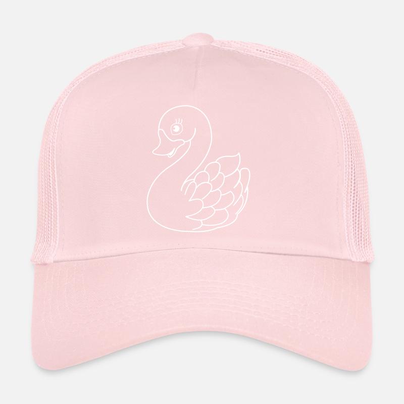 cygne Casquette trucker 