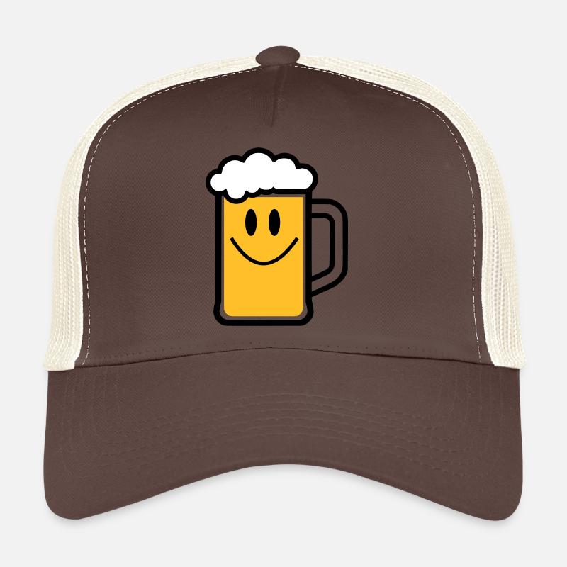 Visage de bière Casquette trucker 