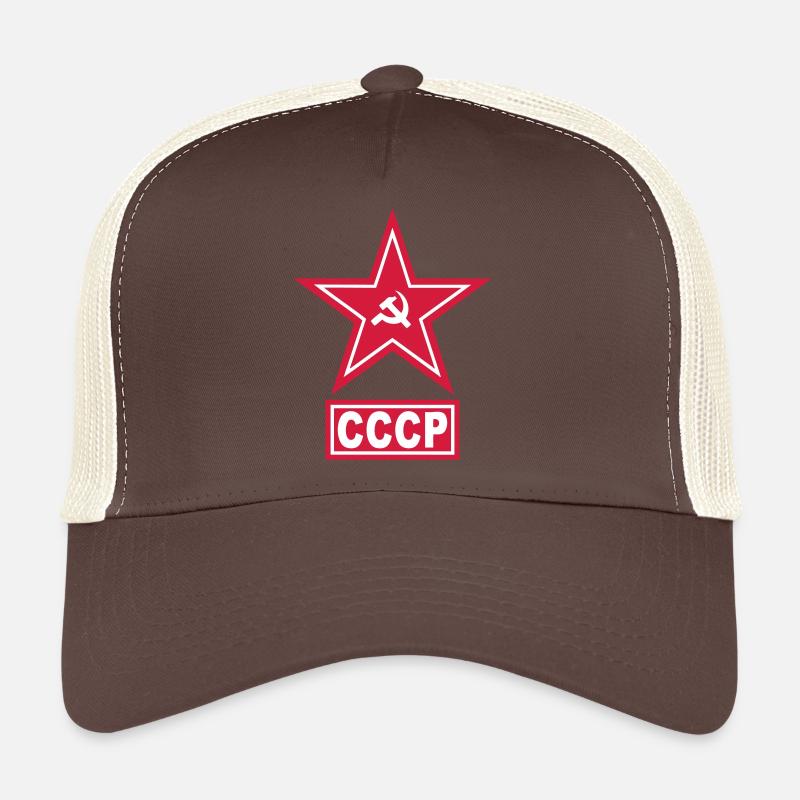 communist symbol Trucker Cap