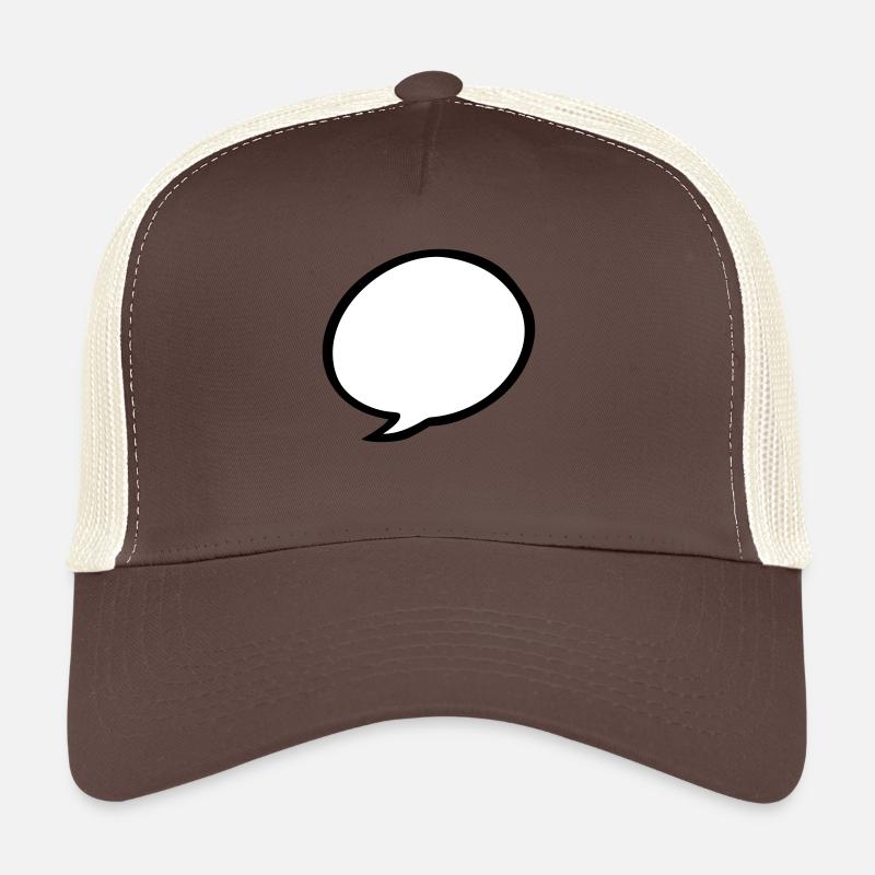bulle bd Casquette trucker 