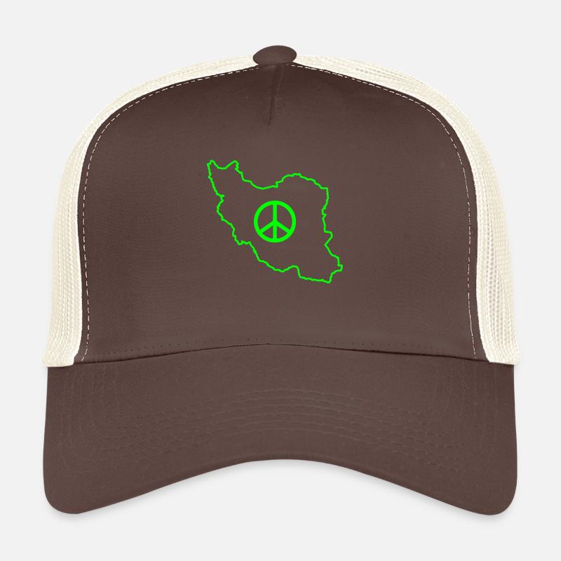 Paix en Iran Casquette trucker 