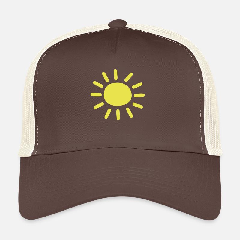 Soleil d'été Casquette trucker 