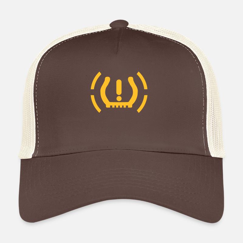 tire_pressure_indicator_tpms35 Trucker Cap