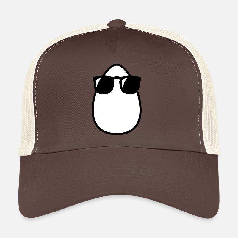 Cool Eierkopf / Cool Egg head (3c) Trucker Cap