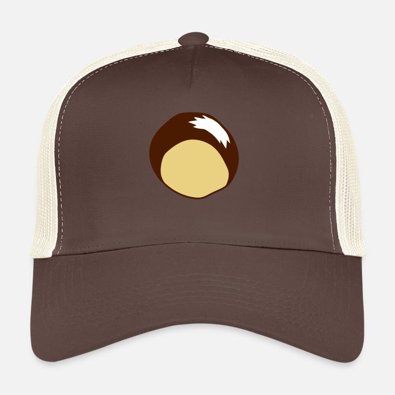 une seule châtaigne automne saison de collecte d Casquette trucker 
