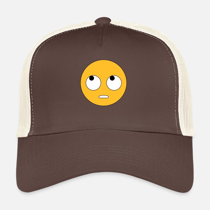 Emoji dein Ernst - Der Augenroller Trucker Cap