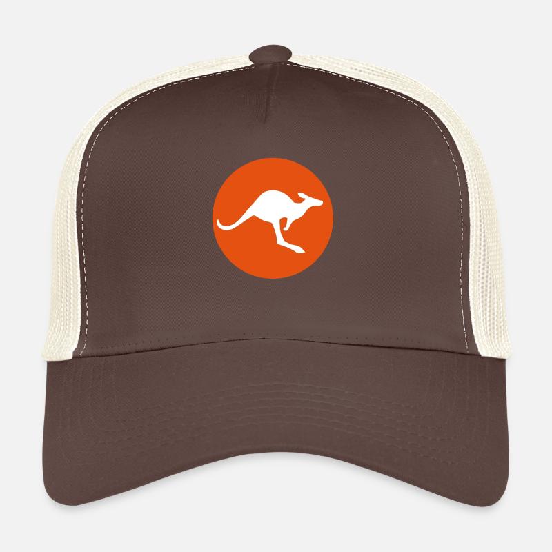Känguruh orange Trucker Cap