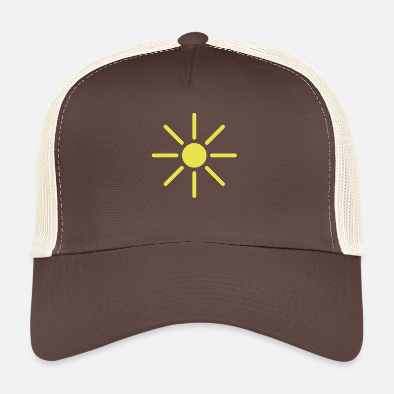 sonne - Trucker Cap - Braun/Beige