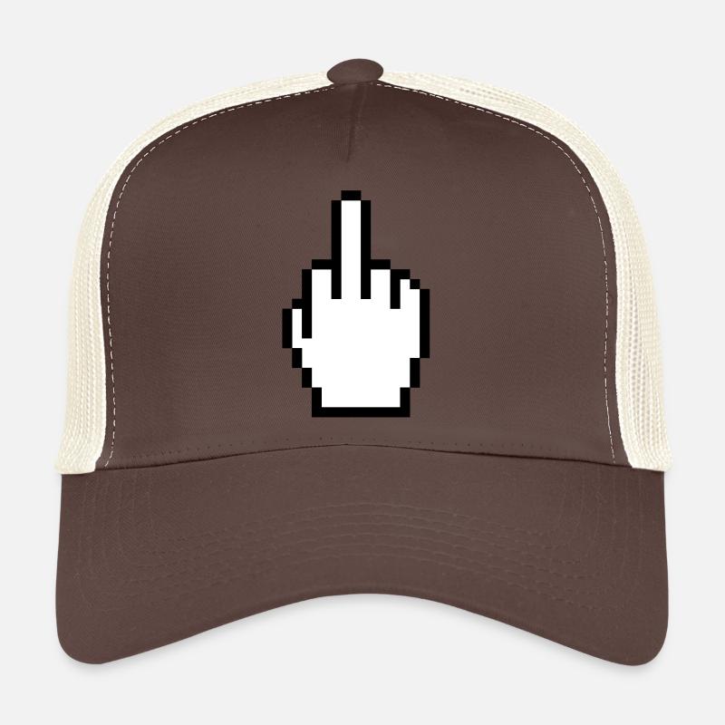 Finger-Gruß Trucker Cap