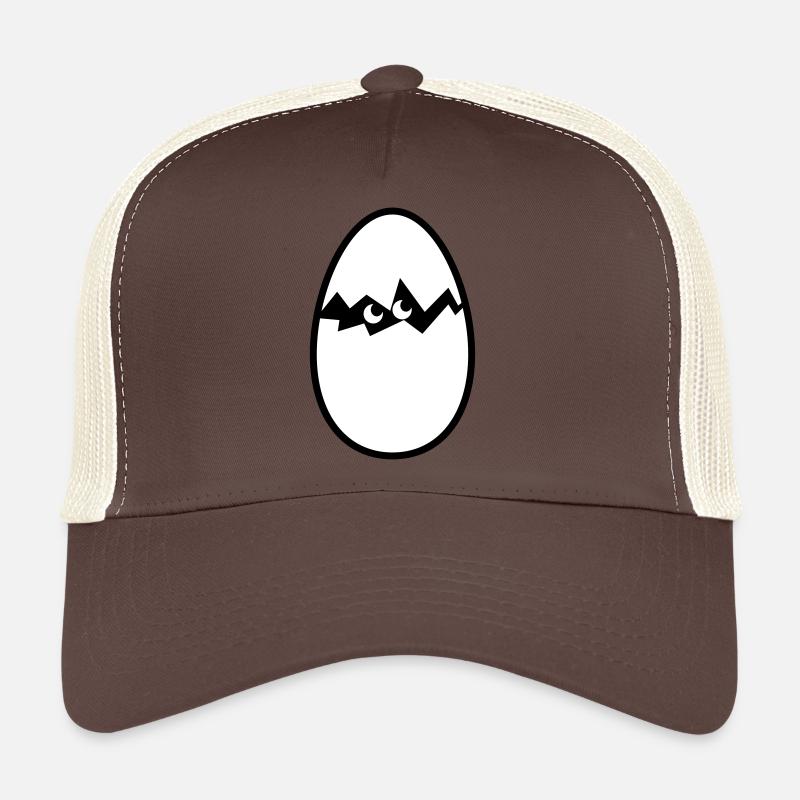 Egg avec les poussins Casquette trucker 