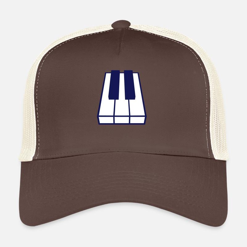 Piano Piano Playing Classical Music Instrument Trucker Cap