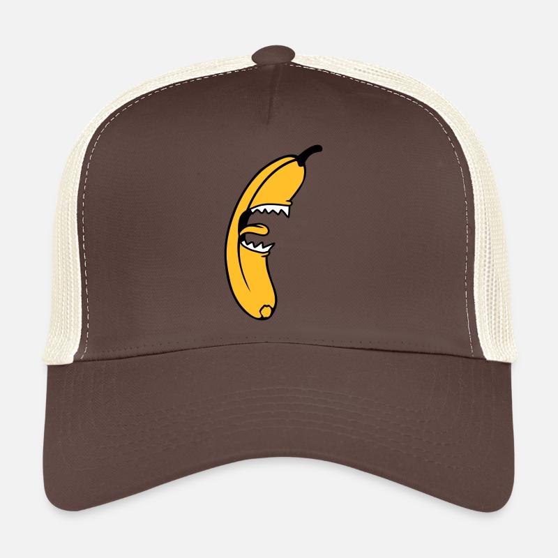 Evil Monster Banana Trucker Cap