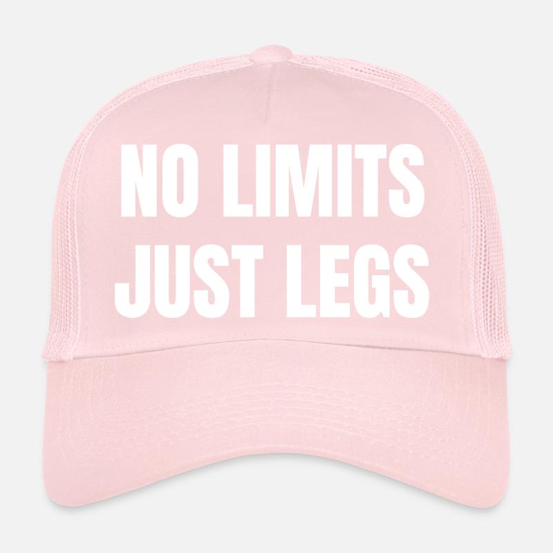 Pas de limites, juste des jambes Casquette trucker 