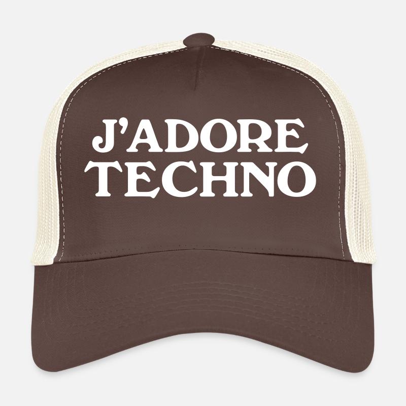 J'adore Techno Trucker Cap