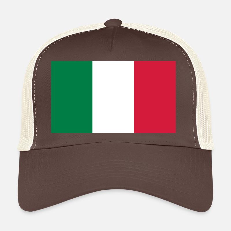 flag_italian_italy Trucker Cap