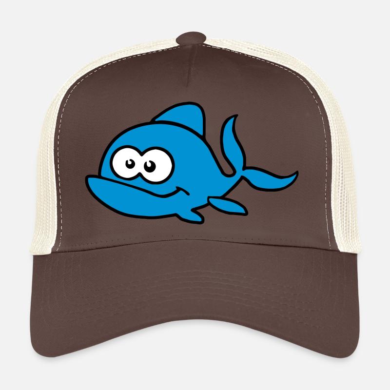 Sweet fish with bulging eyes. Trucker Cap