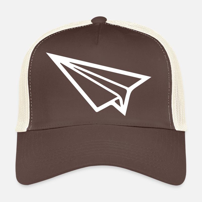 Papierflieger - Trucker Cap - Braun/Beige