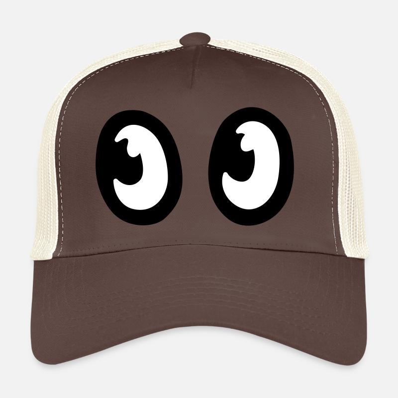 eyes - Trucker Cap - brown/beige