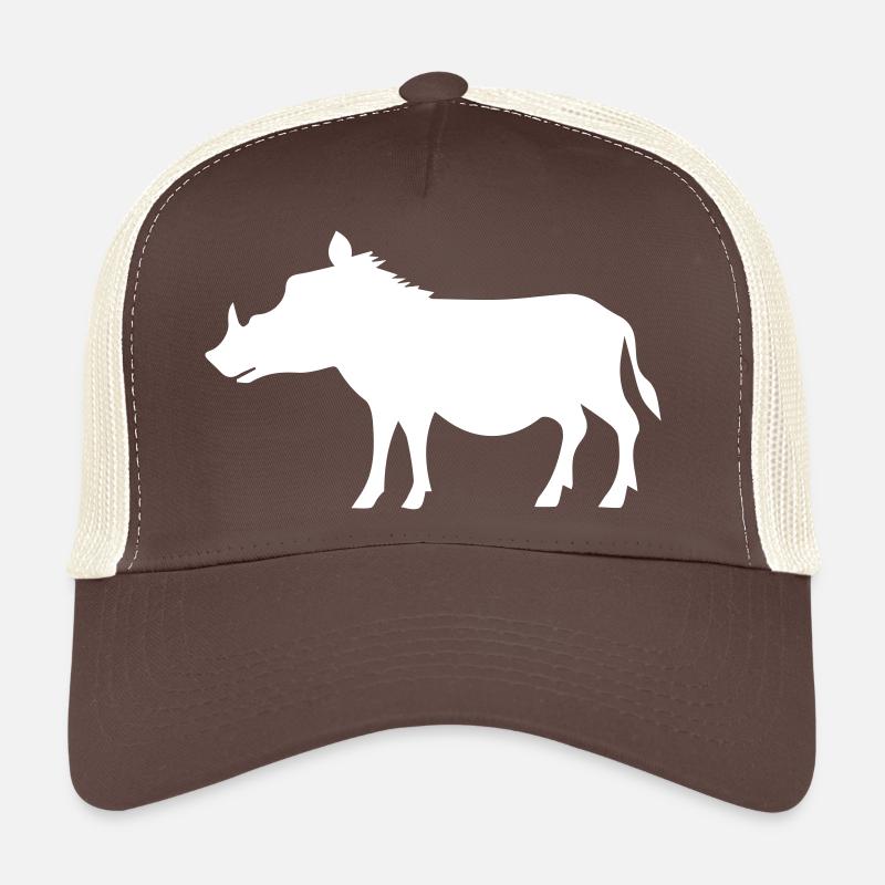 wild boar Trucker Cap