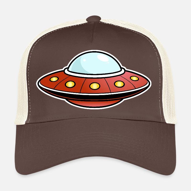 UFO red Trucker Cap