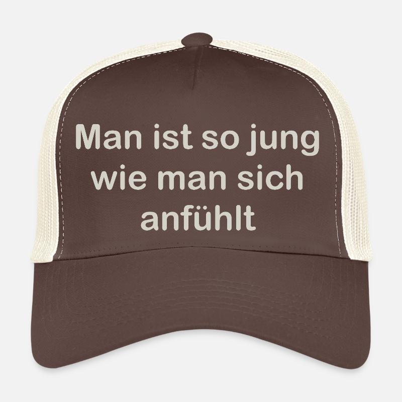 Tu es si jeune Casquette trucker 