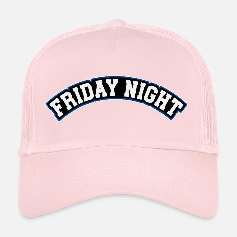 Conception d’arcade rétro du vendredi soir Casquette trucker 