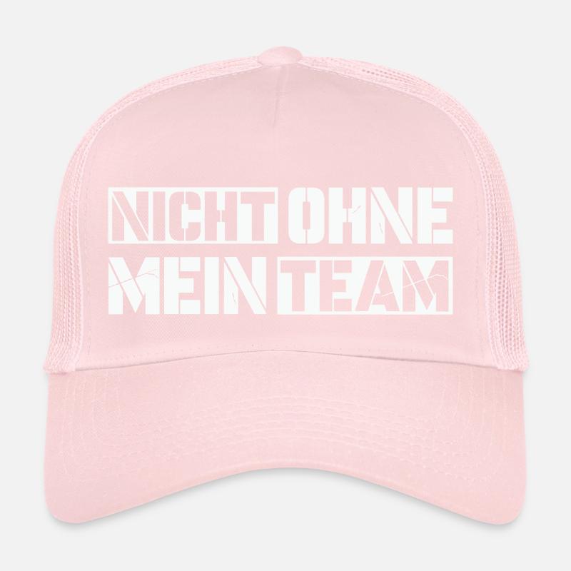 ohne mein team Trucker Cap