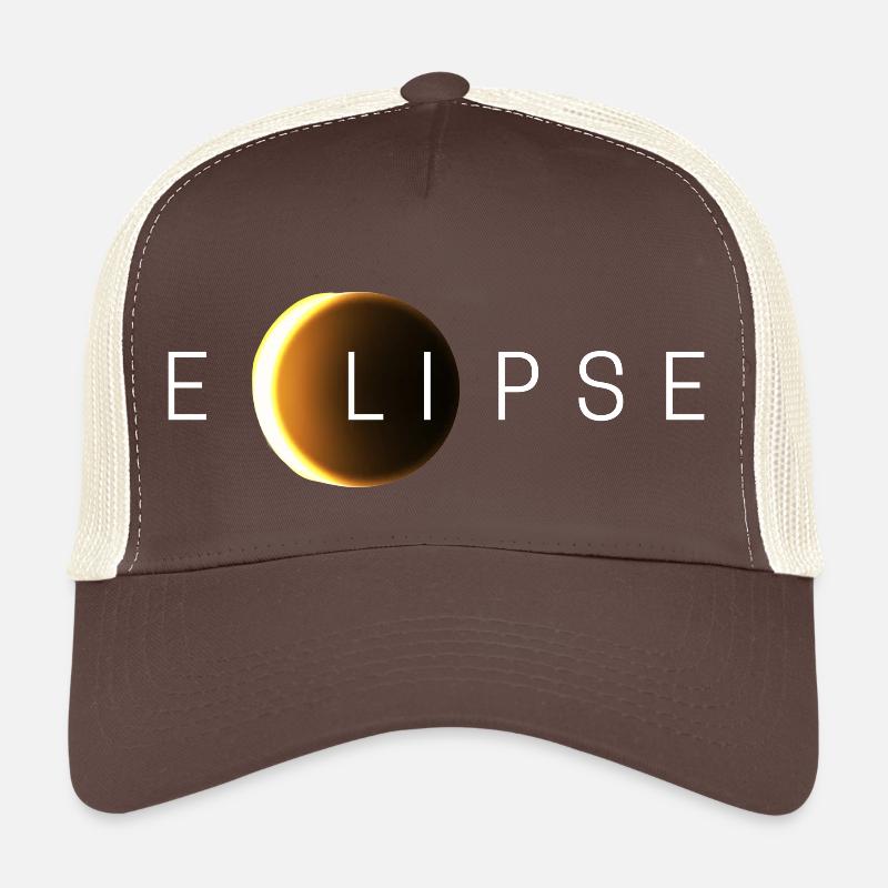 Solar eclipse - Trucker Cap - brown/beige