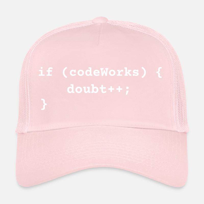 Drôle Programmeur T-Shirt Humour Codage Drôle Python Casquette trucker 