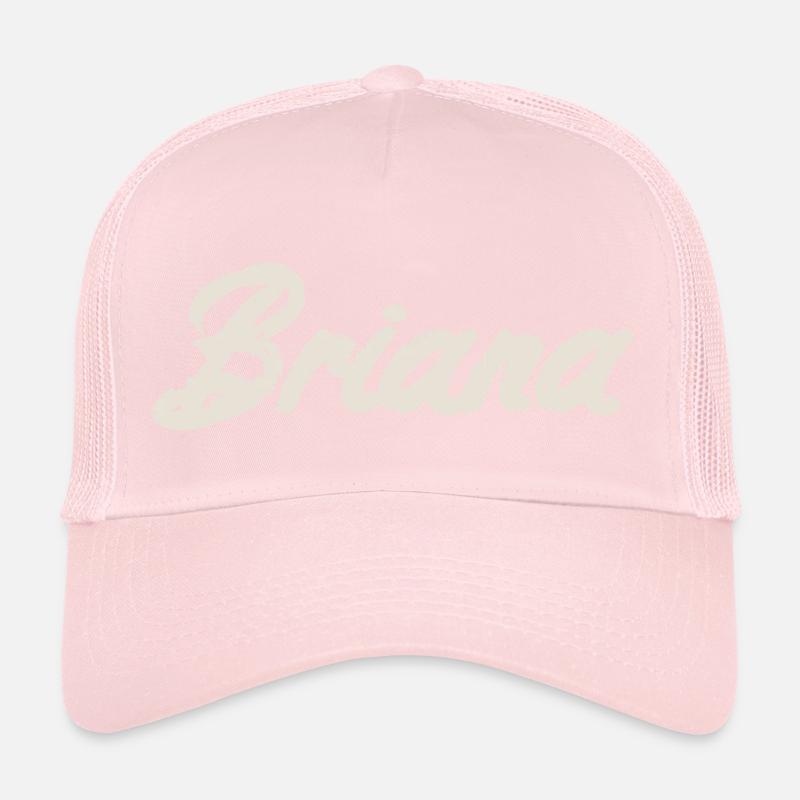 Briana Naming Name Tag Name Day Casquette trucker 